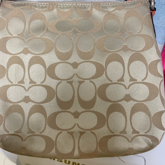 Coach Tan handbag - Picture 3 of 6